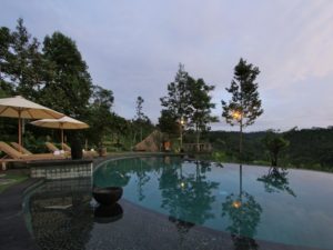 ☆ウブド北部☆　マウンテンビューのヨガリゾート　プリセバツリゾート　３泊５日　♪一人旅料金もあり